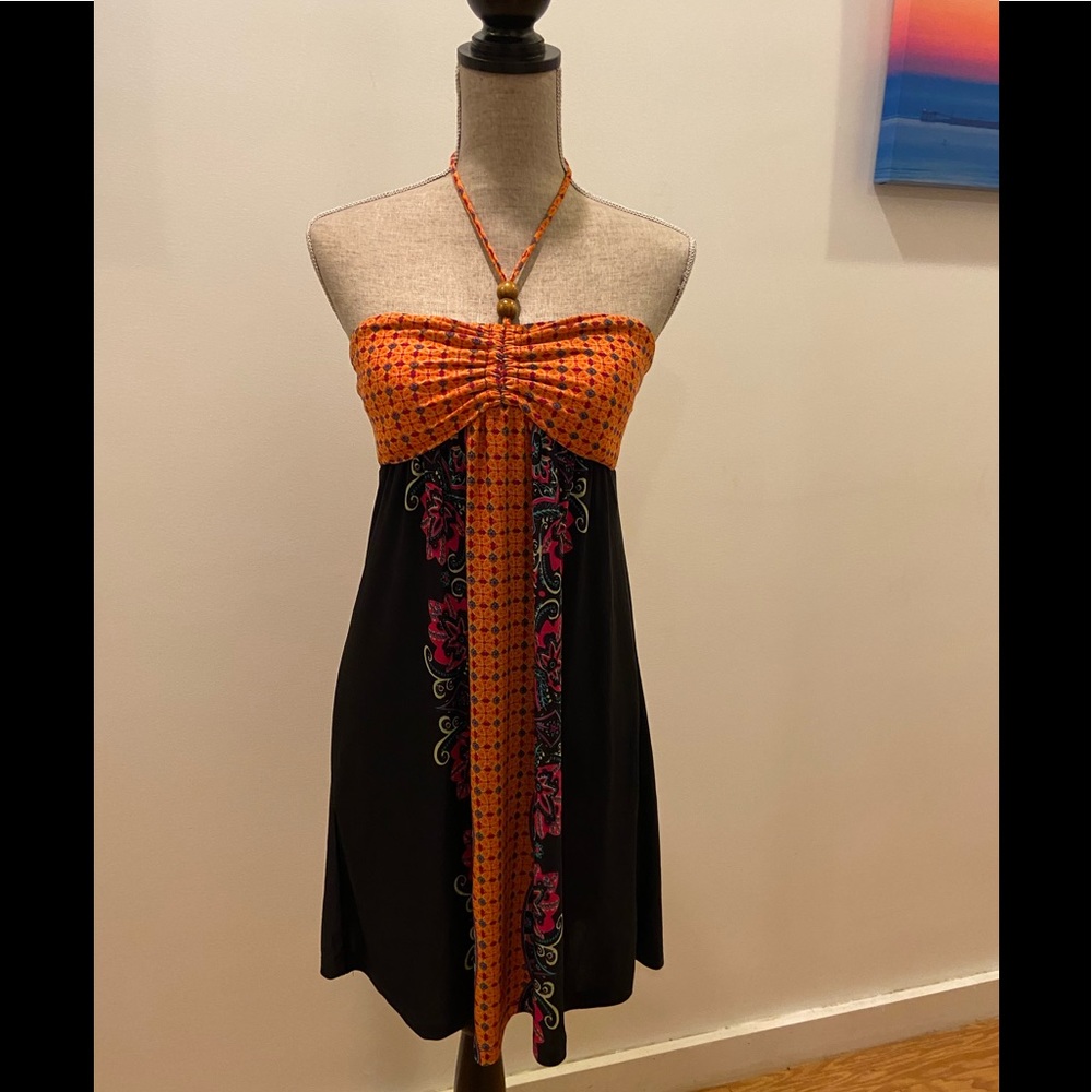 Derek Heart Halter Dress NWT